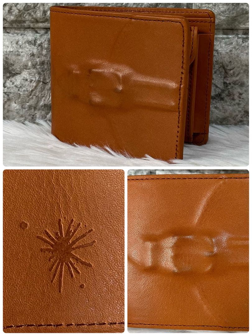 【新品未使用】ミハラヤスヒロ　炙り出し二つ折り財布