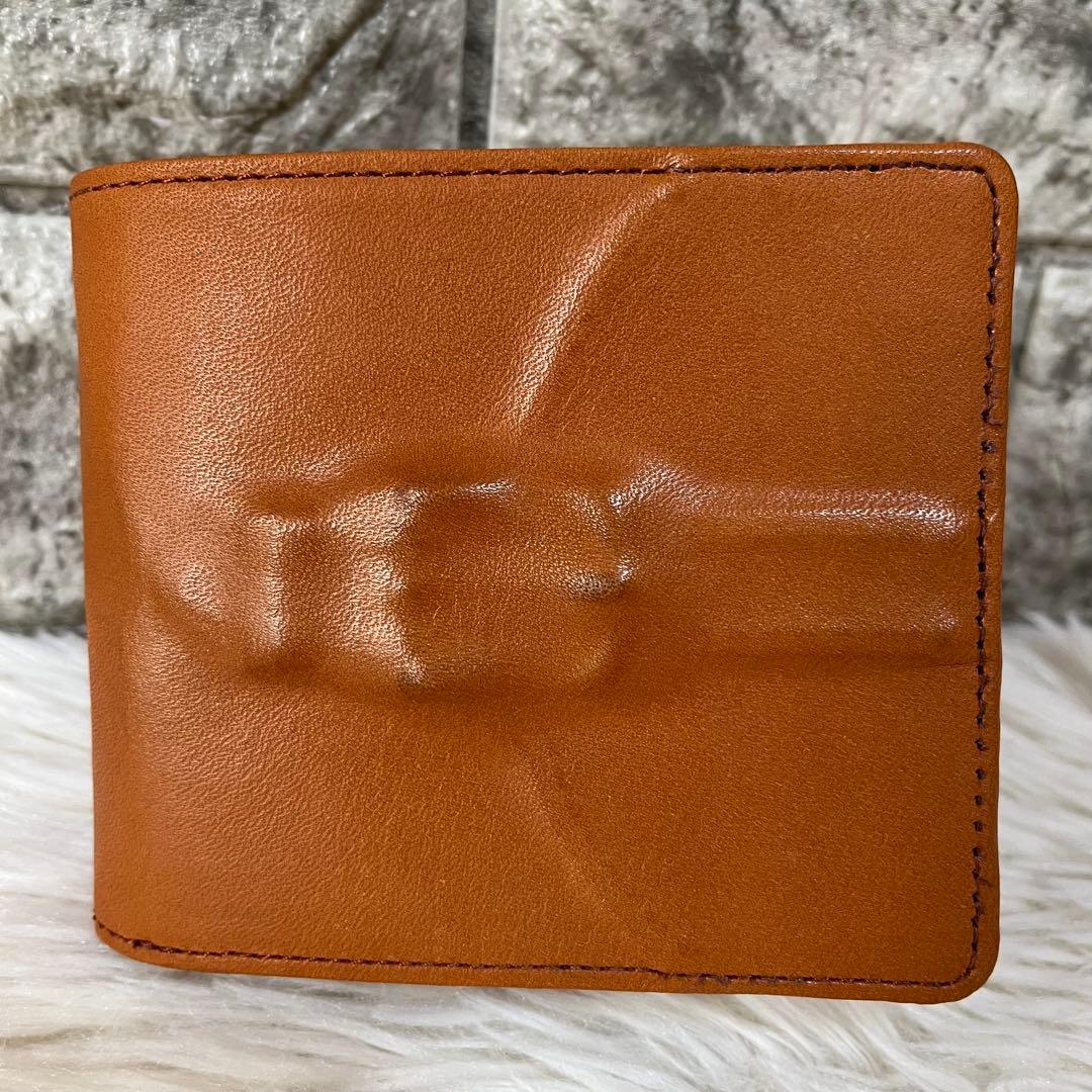 【新品未使用】ミハラヤスヒロ　炙り出し二つ折り財布