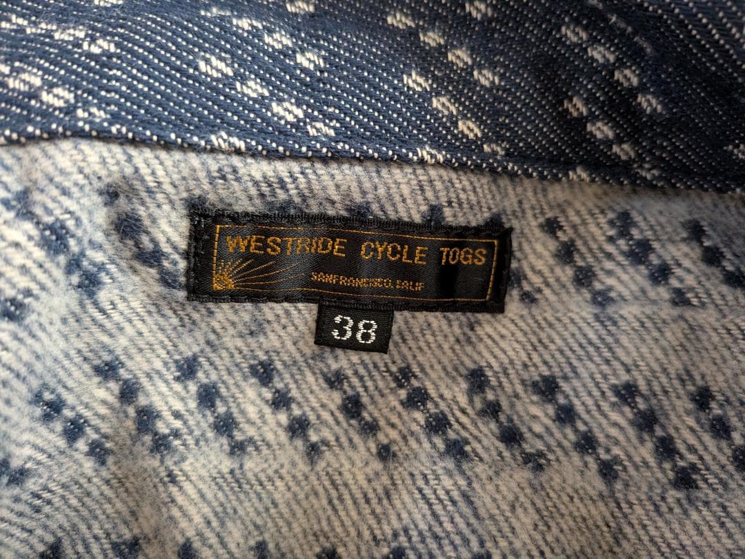 新品 ウエストライド カバーオール ワーク コート ジャケット 日本製 38 M