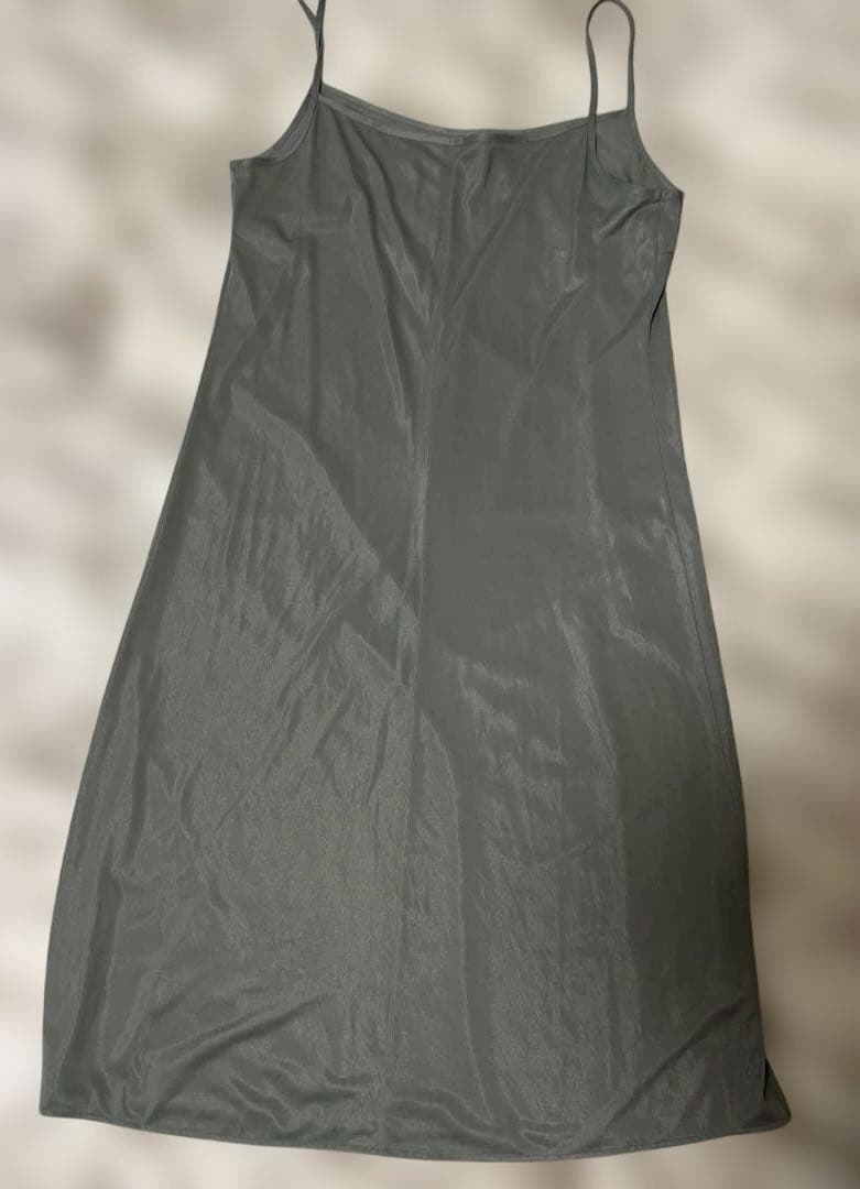 アナイ イレギュラースクエアプリント ギャザーワンピース サイズ36