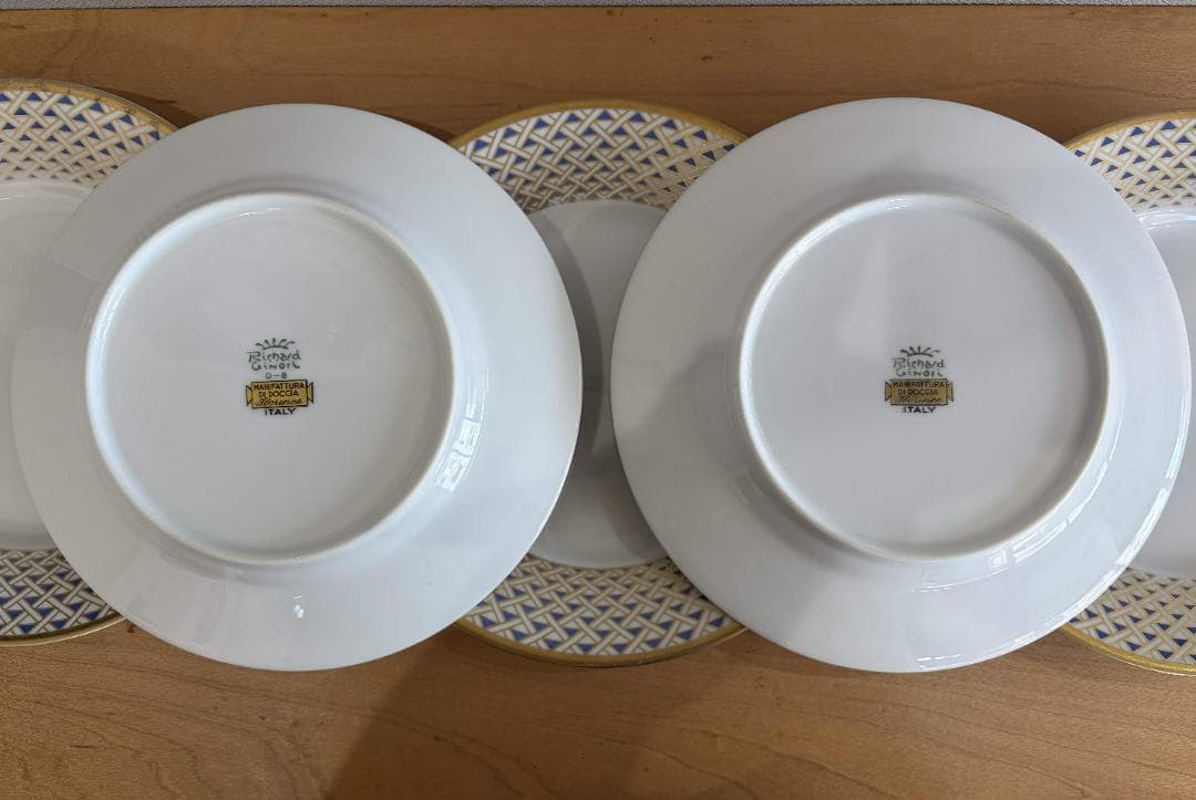 リチャード ジノリ プレート 5枚セット