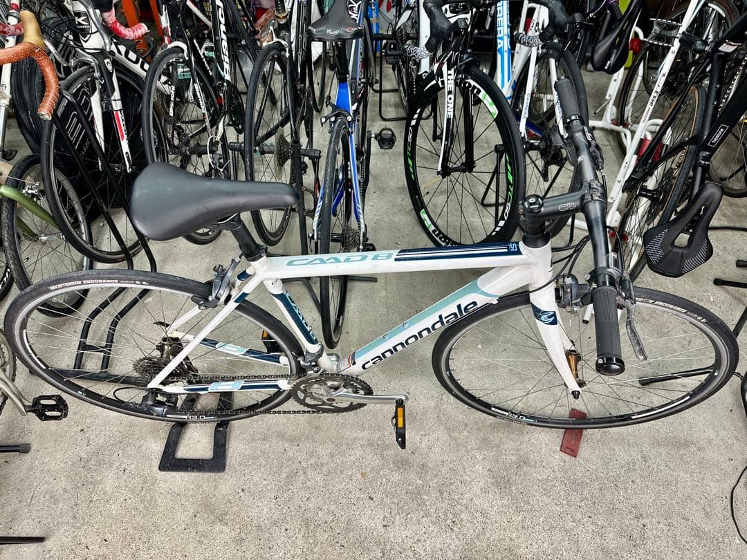 キャノンデール CAAD8 FLAT基本分解発送送料無料！完成車渡しもOK！