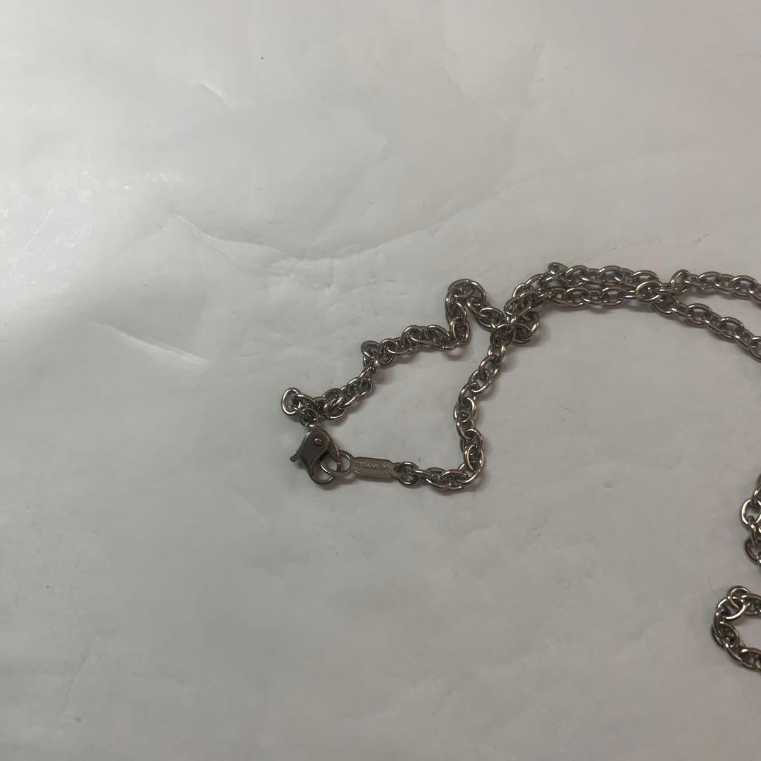 TIFFANY ティファニー　セントクリストファーペンダント　チェーンは社外品