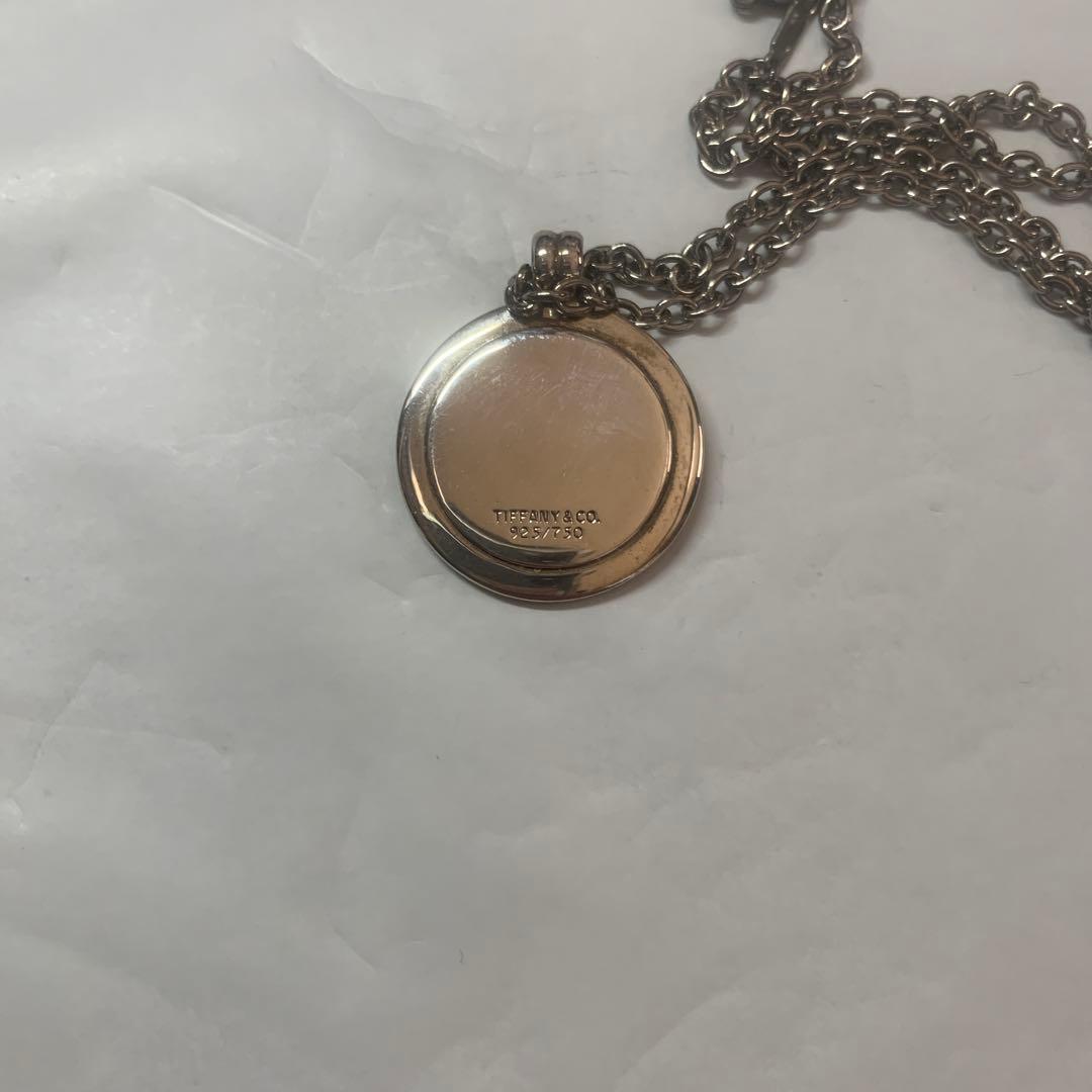 TIFFANY ティファニー　セントクリストファーペンダント　チェーンは社外品