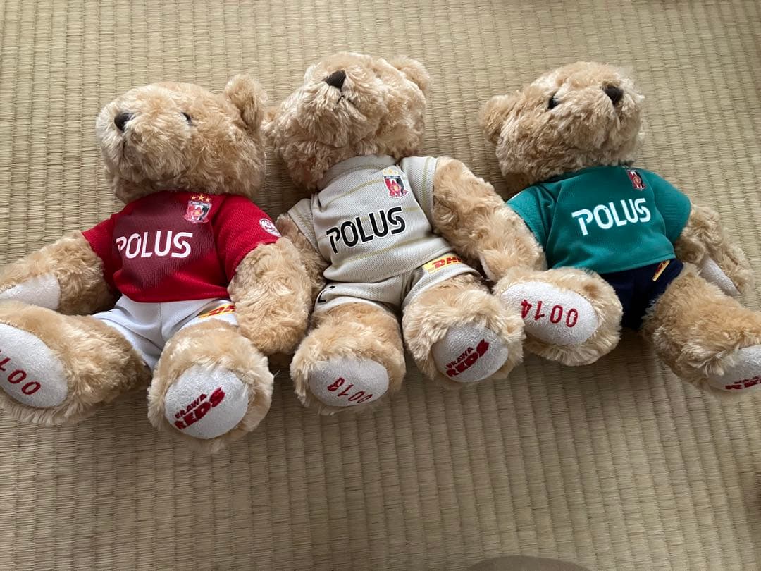 浦和レッズ　テディベア　18個　オマケ付