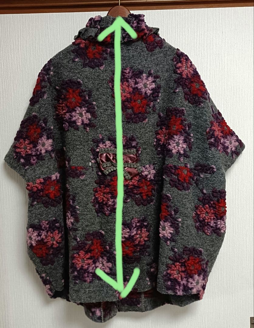 Akiakane 　アキアカネ✩ポンチョコート