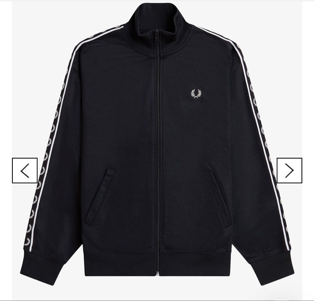 フレッドペリー　トラックジャケット ネイビーM