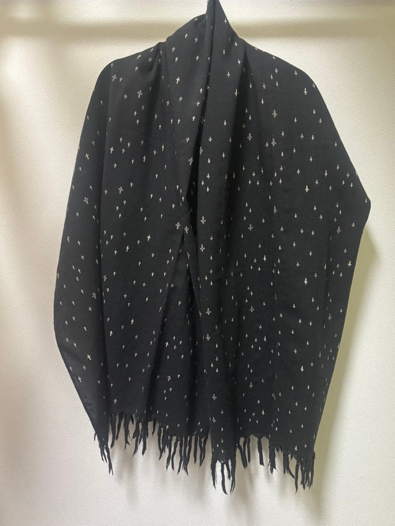 タイムセールRUDE GALLERY 十字架プリントストール　BK チバ　ケルト