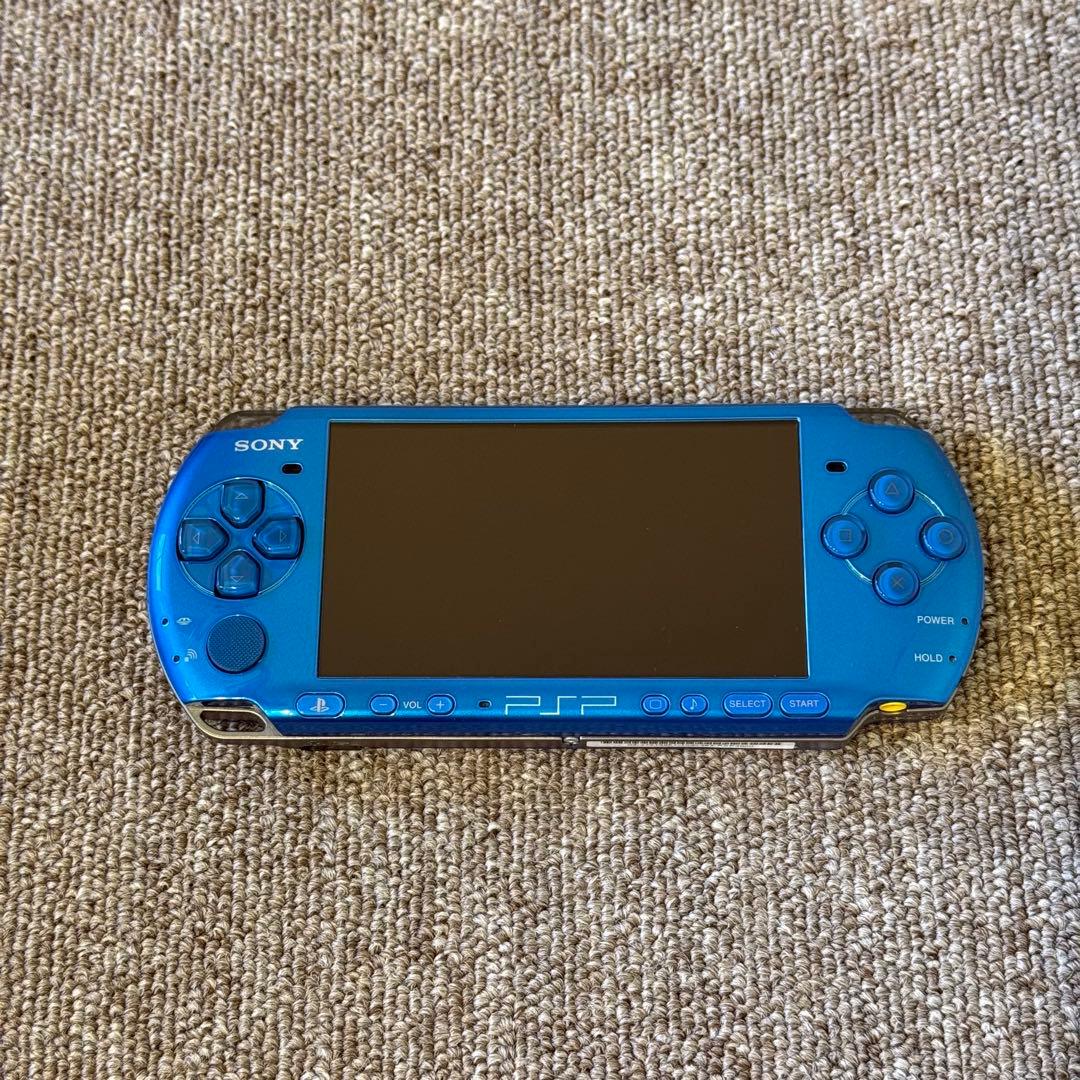 【美品】PSP-3000 本体 ブルー