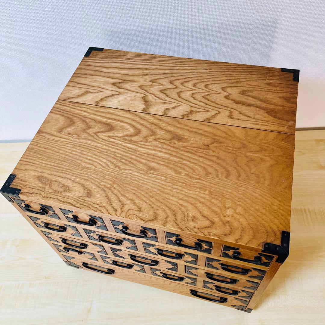 希少品　薬箪笥 小引き出し 小物入れ 薬箱 木製 裁縫 収納 昭和 レトロ