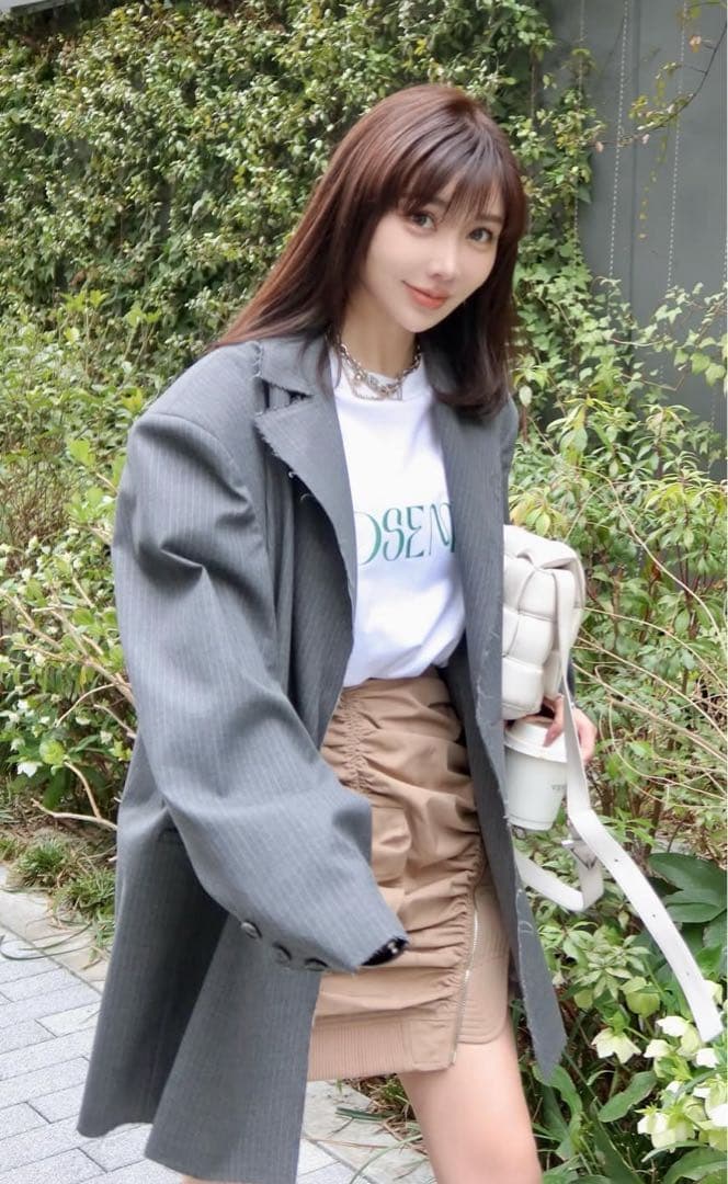 スカート MA-1 LIKE MINI SKIRT