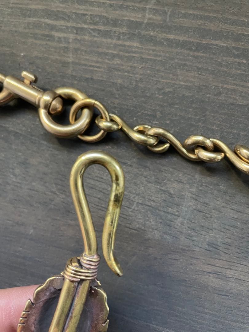 27日まで出品⚫︎ウォレットチェーン⚫︎トラッカーウォレット⚫︎キーフック　セット売り