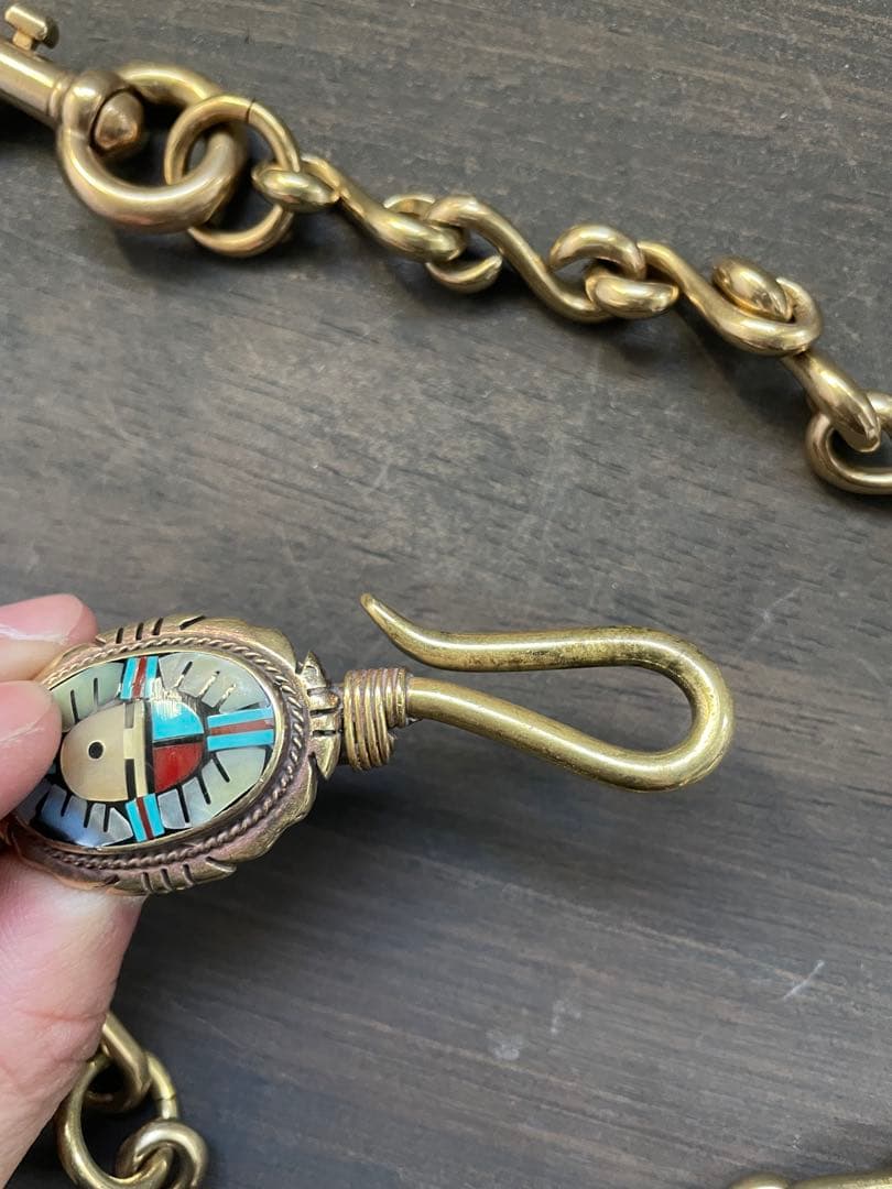 27日まで出品⚫︎ウォレットチェーン⚫︎トラッカーウォレット⚫︎キーフック　セット売り