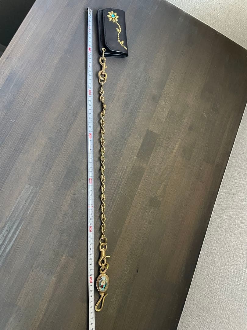 27日まで出品⚫︎ウォレットチェーン⚫︎トラッカーウォレット⚫︎キーフック　セット売り