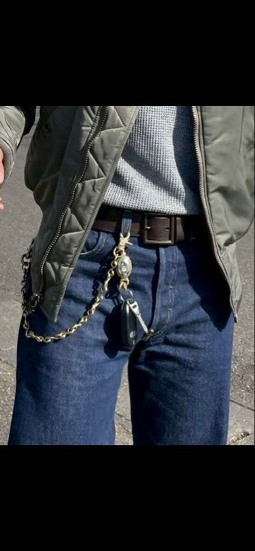 27日まで出品⚫︎ウォレットチェーン⚫︎トラッカーウォレット⚫︎キーフック　セット売り