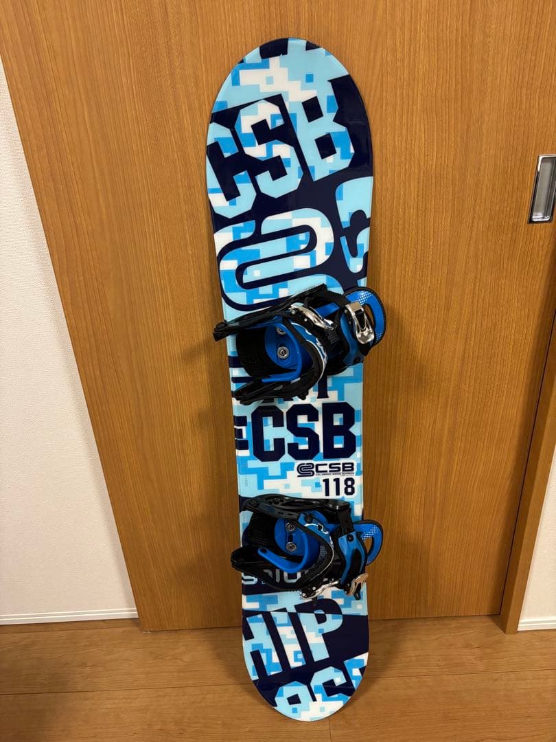 CSB スノーボード 118モデル ビンディング付き　キッズ