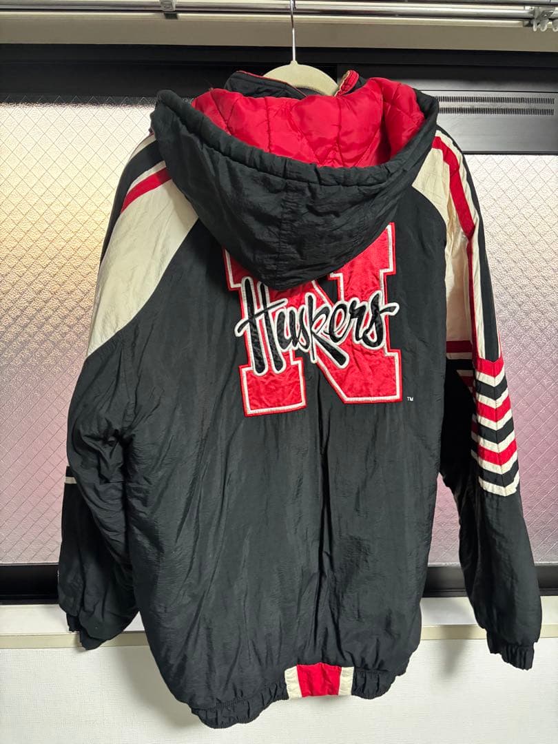 Starter Huskers フード付きジャケット