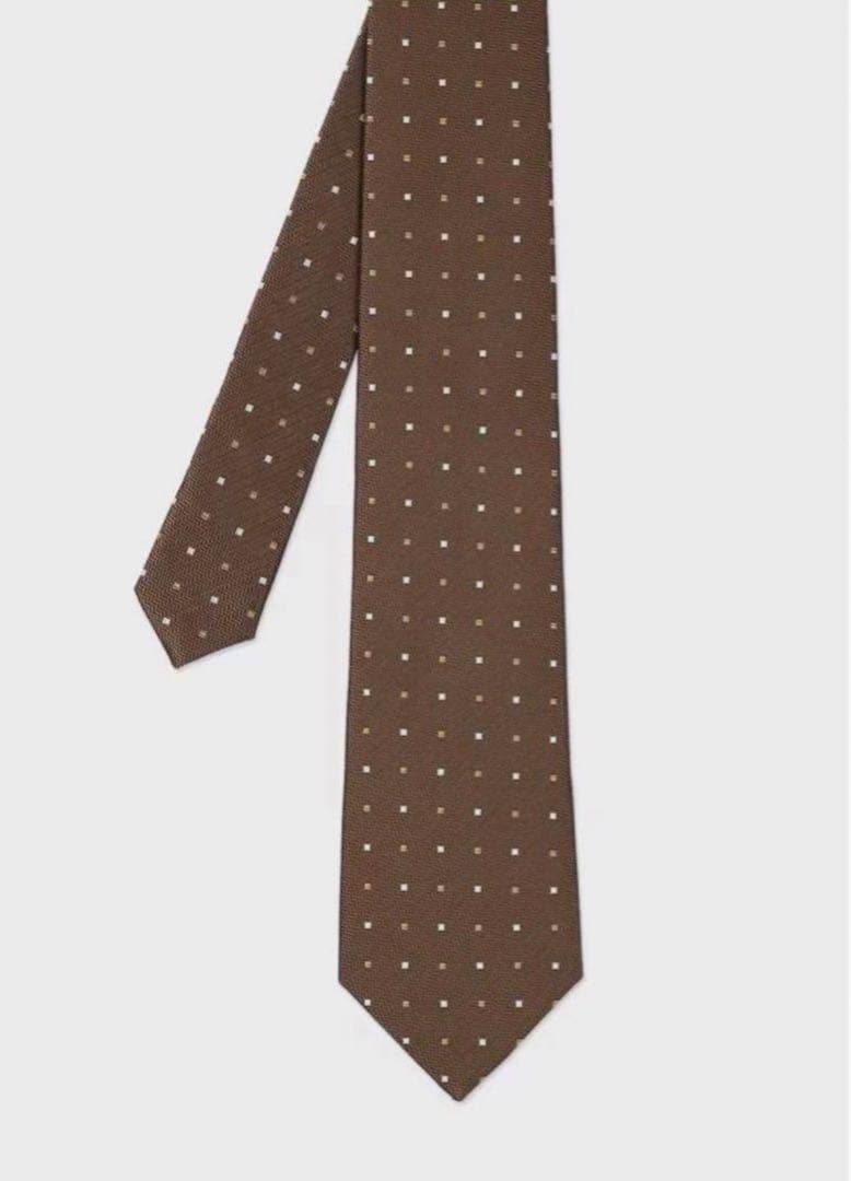Paul Smith ブラウン ドット柄 ネクタイ