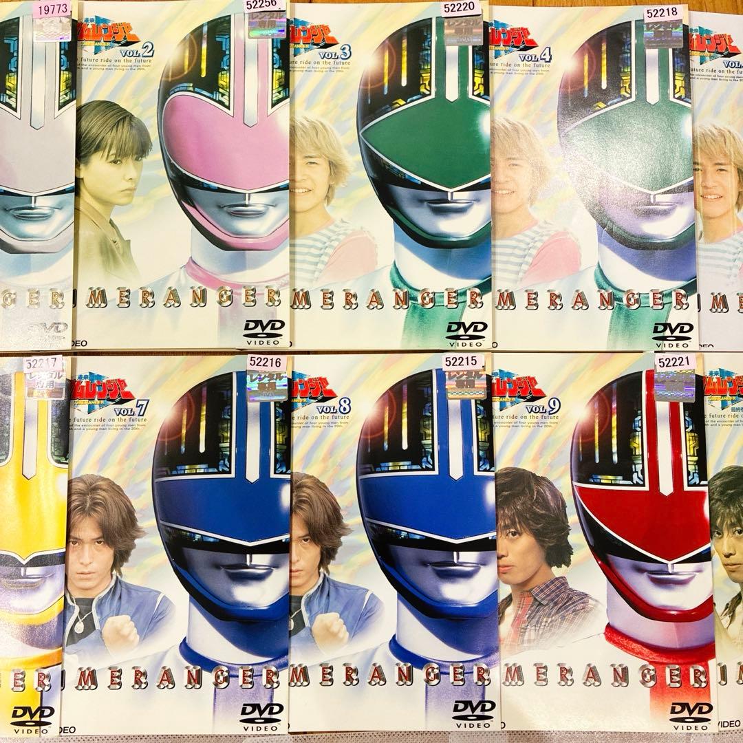 未来戦隊タイムレンジャー　全5巻セット　完結　DVD　特撮ヒーロー　匿名配送