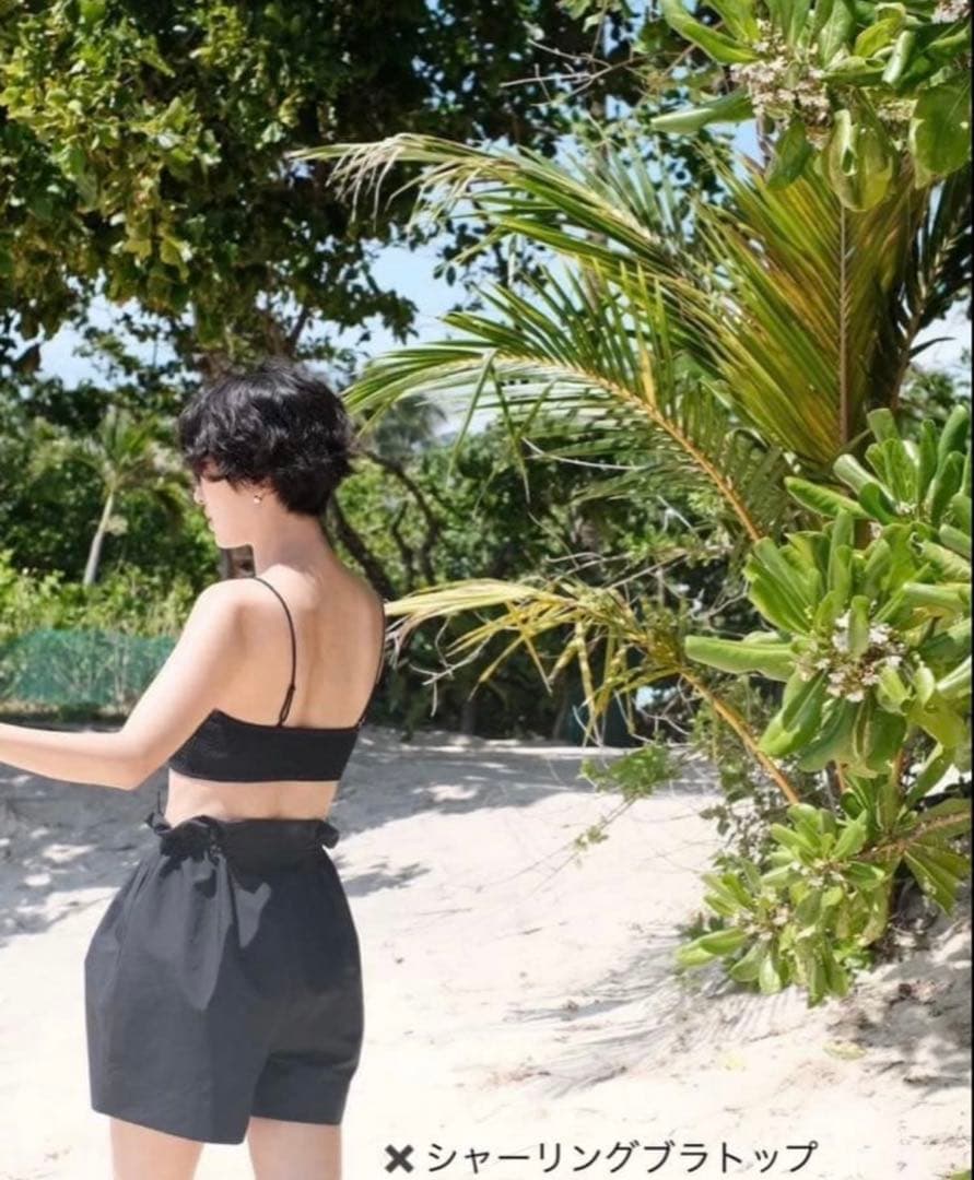 Nala 水着　ショートパンツ 黒