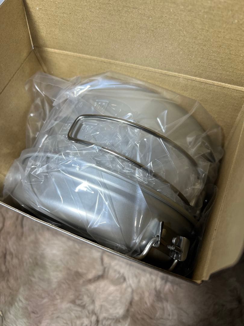  peak スノーピーク アルミパーソナルクッカーセット 新品未使用