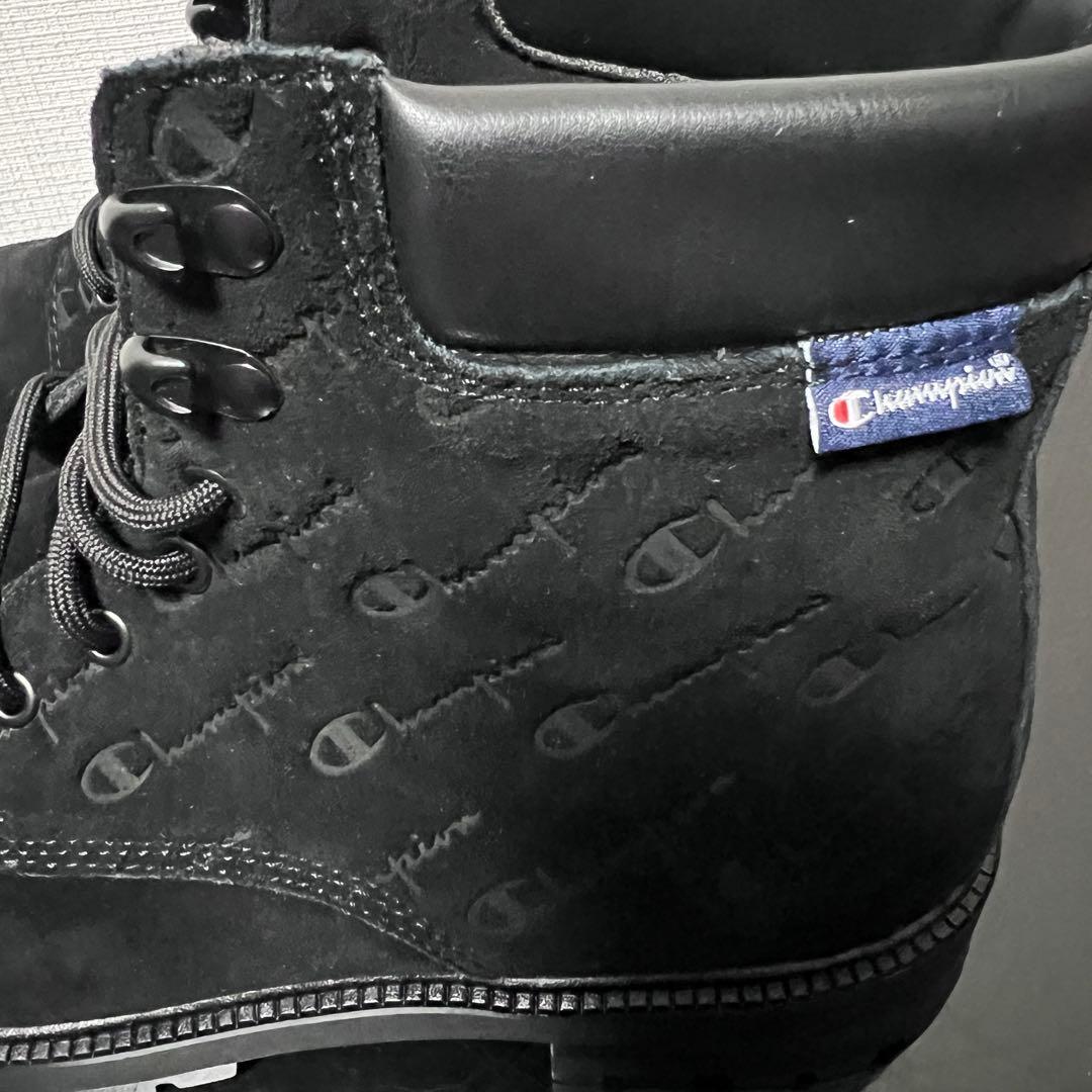 Champion ×ZARAレースアップレザーブーツ　27.5cm