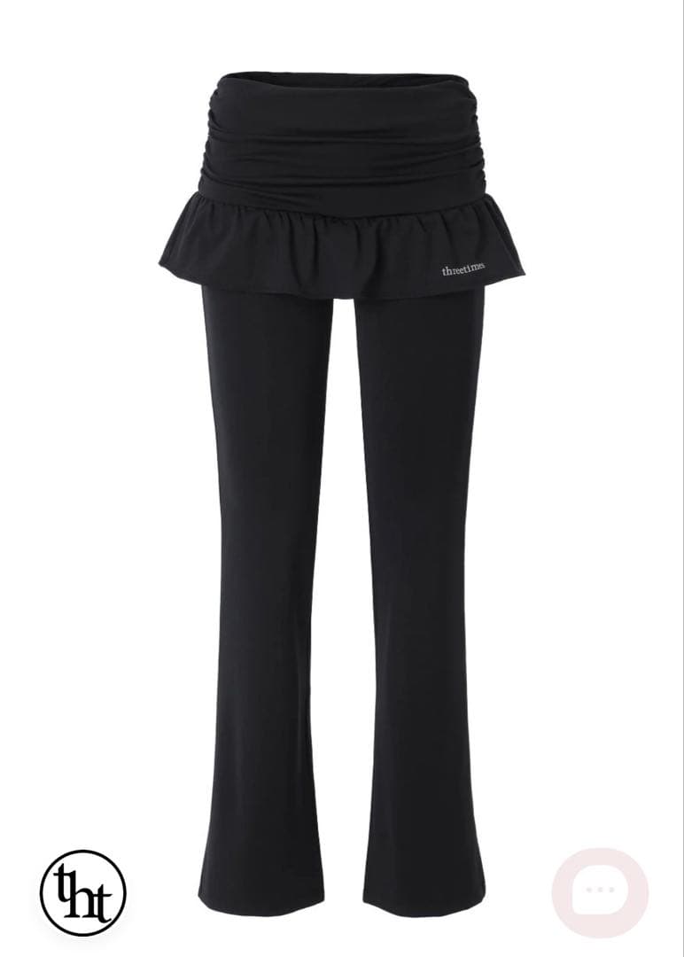 スカート threetimes Elfin skirt-pants