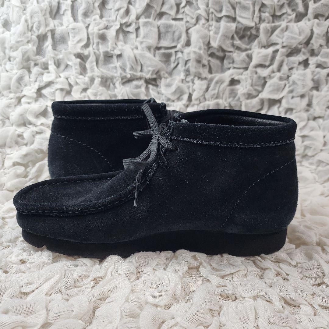 クラークス ゴアテックス レザー スエード ワラビー デザートブーツ モカシン