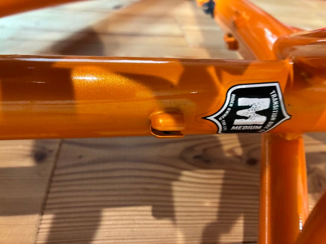 26インチクロモリmtb トランジション　トランザム160〜170cm