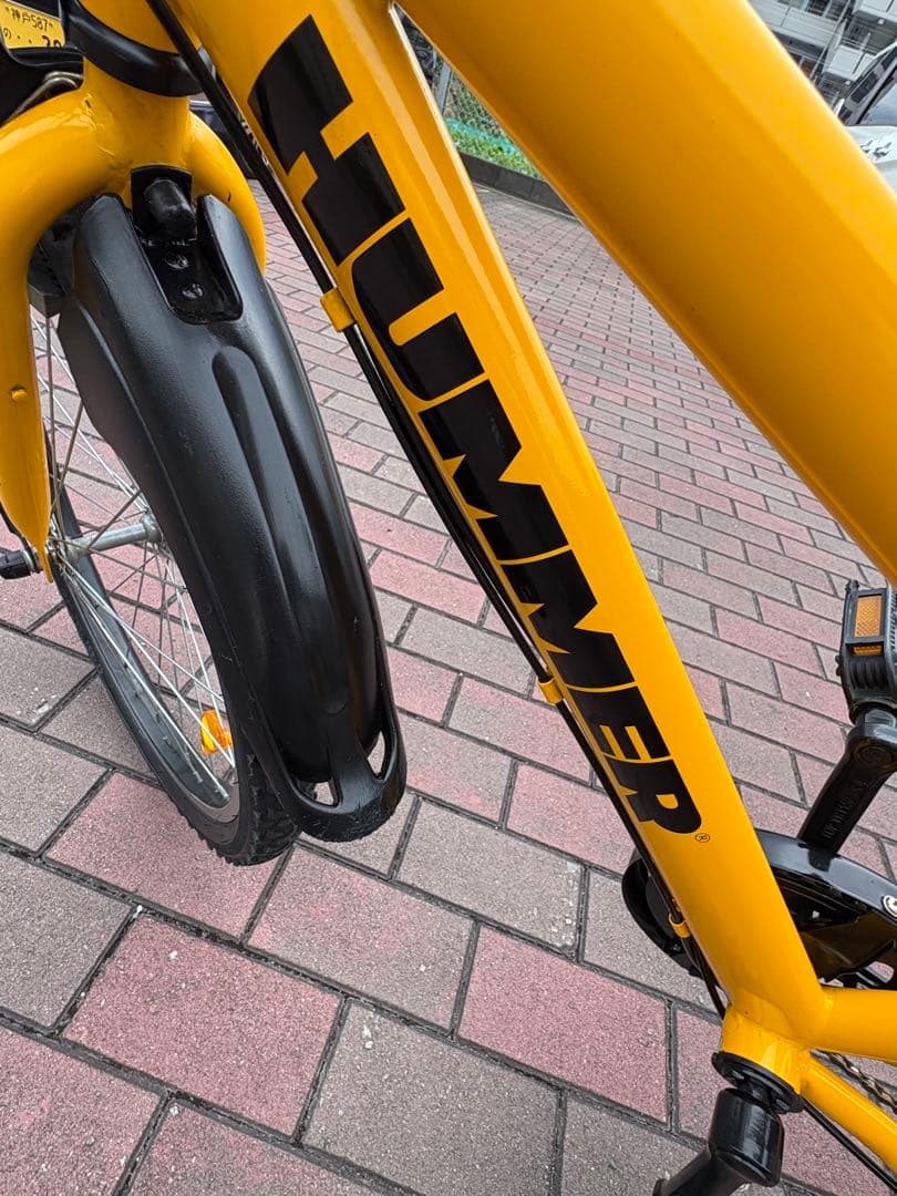 イエローハマー・ジュニアサイクル(22㌅)関西圏なら？配達可能です。