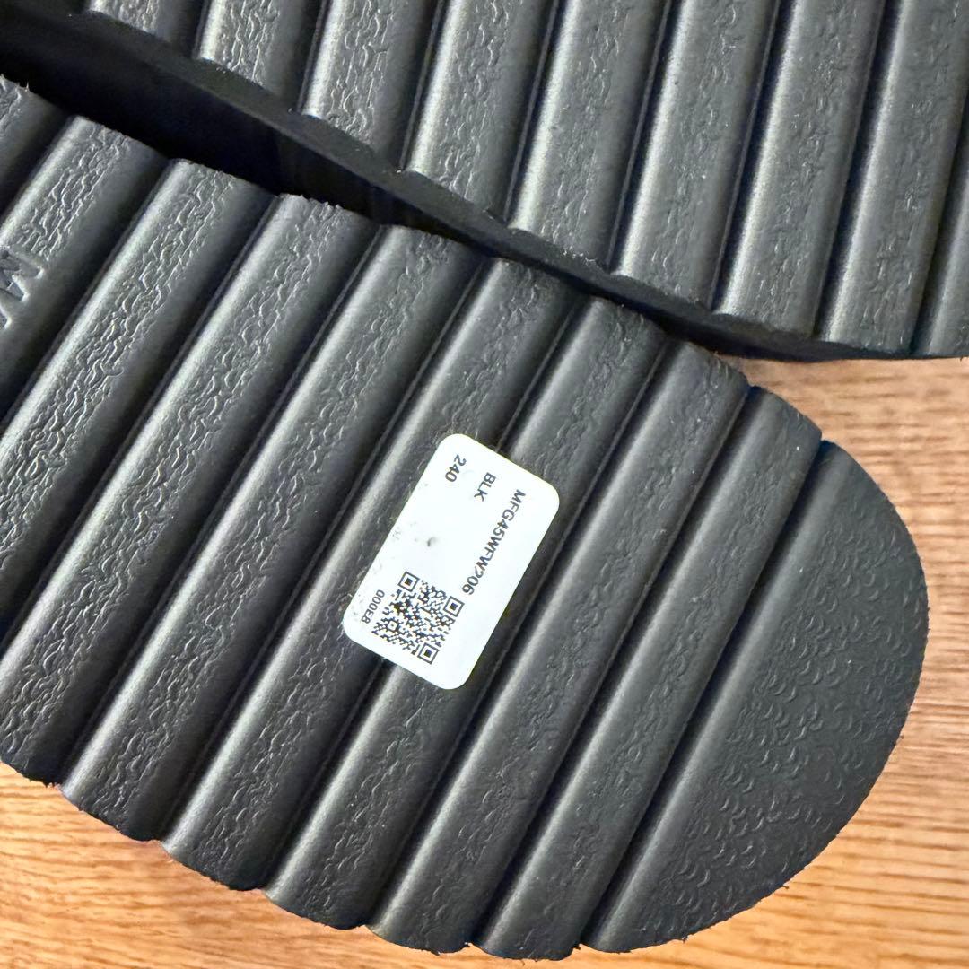 靴 MARITHE CLASSIC LOGO PADDED MULES