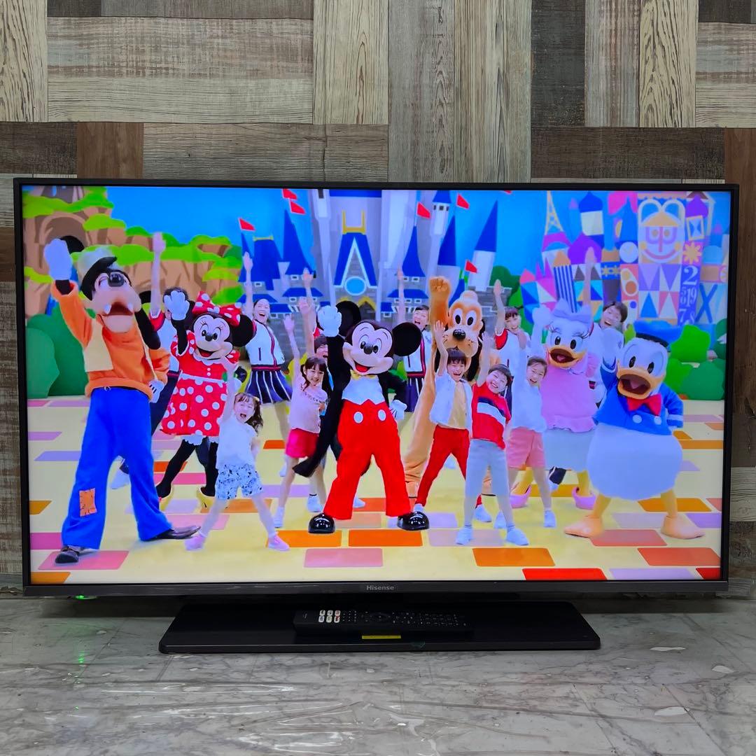 全国送料込❣️Hisense43型4Kチューナ内蔵YouTube.Netflix