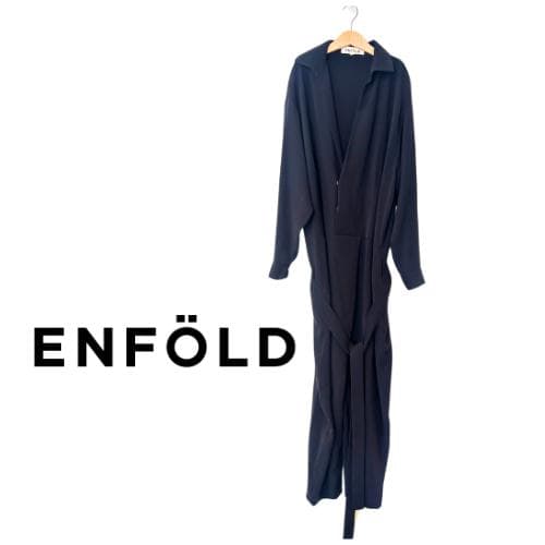 【ミッション】 ENFOLD ブラック オールインワン