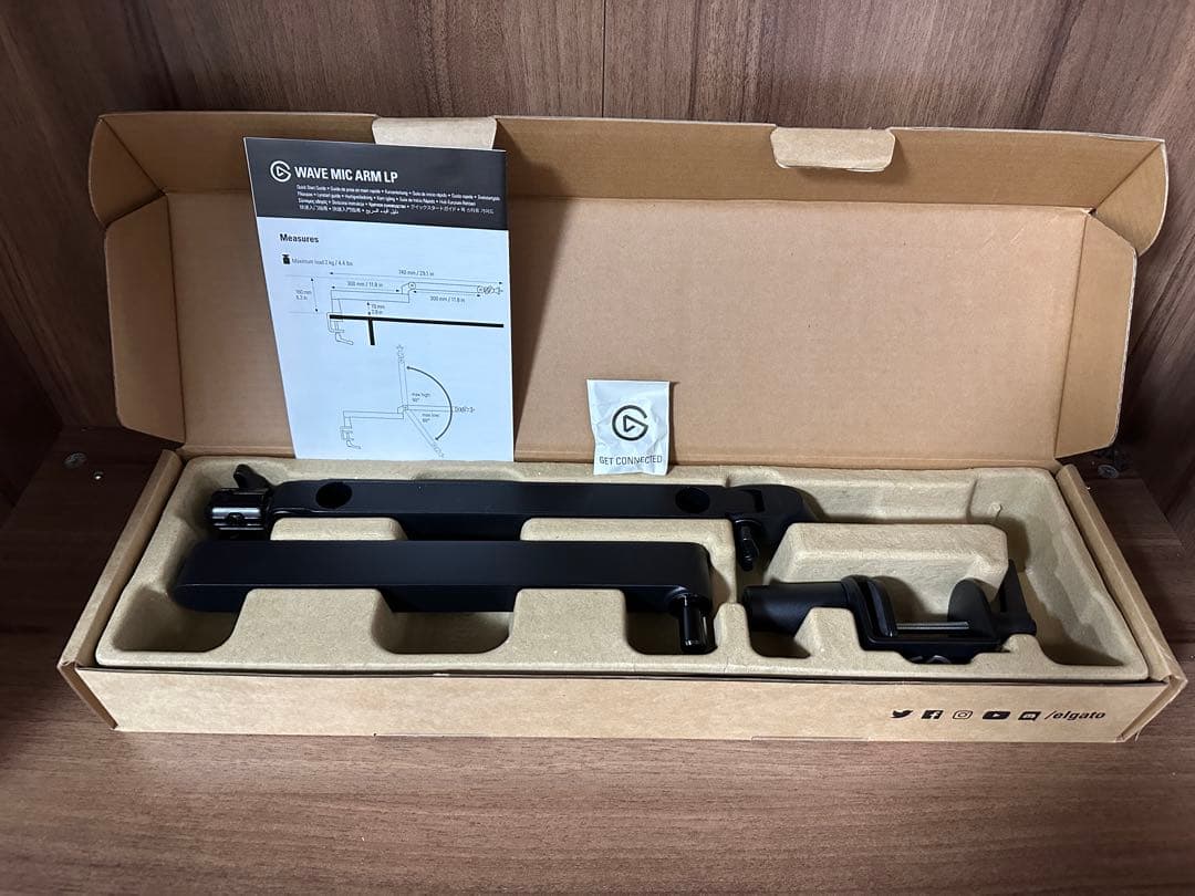 配信機器・PA機器・レコーディング機器 Elgato Wave Mic Arm LP