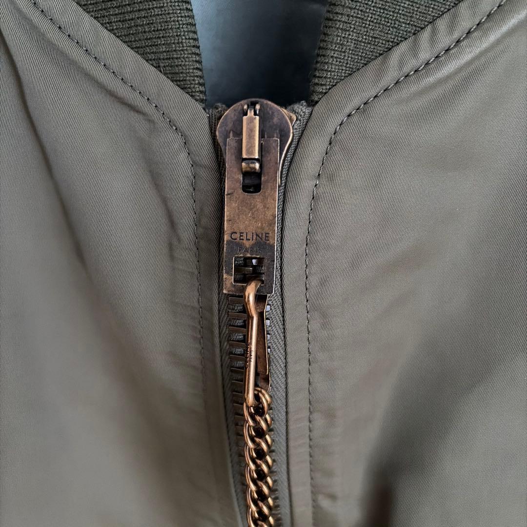 CELINE エディ期 ナイロンツイル ボンバージャケット M MA-1