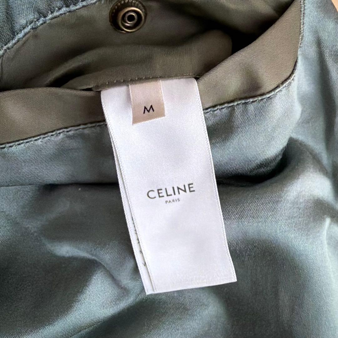 CELINE エディ期 ナイロンツイル ボンバージャケット M MA-1