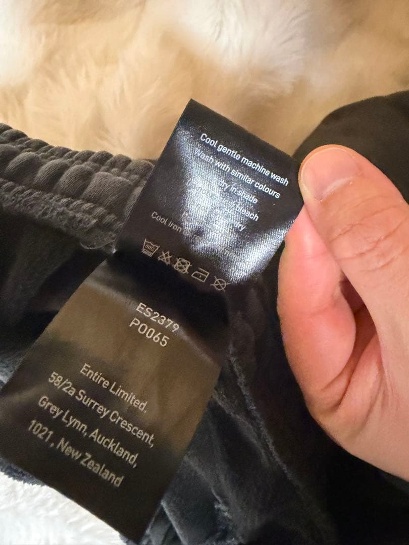 【ほぼ未使用】entire studios ヘビースウェット カーゴ パンツ M