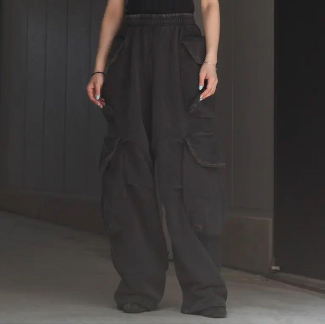 【ほぼ未使用】entire studios ヘビースウェット カーゴ パンツ M