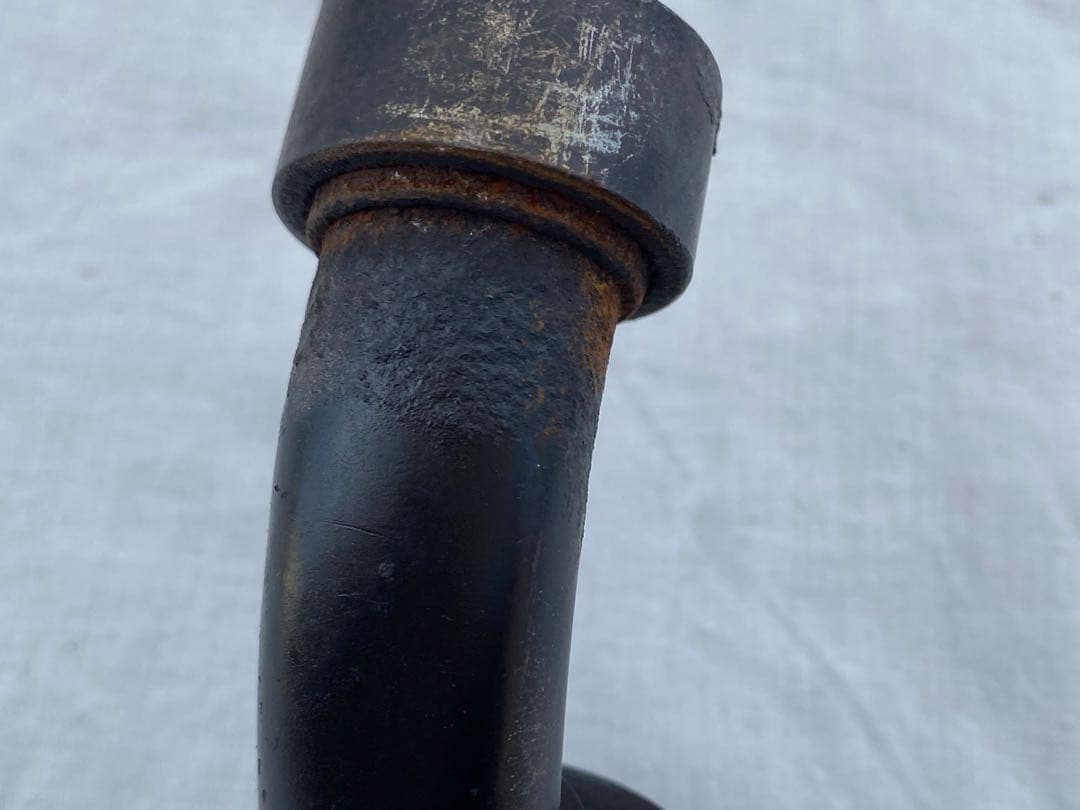 スーパー カブ用ワンオフフィッシュテールマフラー