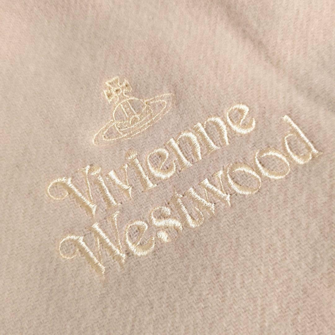 Vivienne Westwood マフラー グレー アイボリー