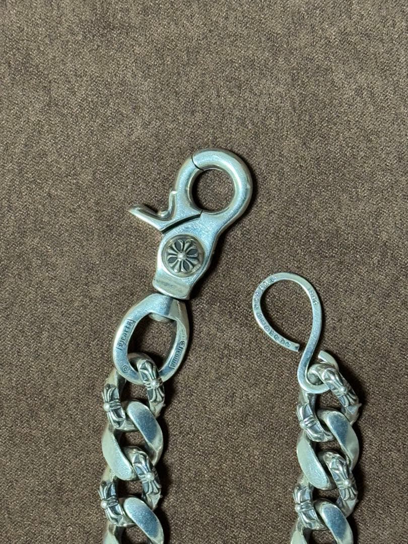 シルバー925 ファンシー ウォレットチェーン