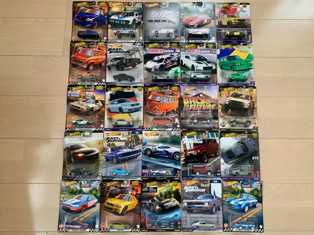 ホットウィール プレミアム 25台セット