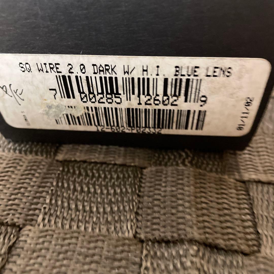 Oakley スポーツサングラス Wスクエア2.0 イエローレンズ