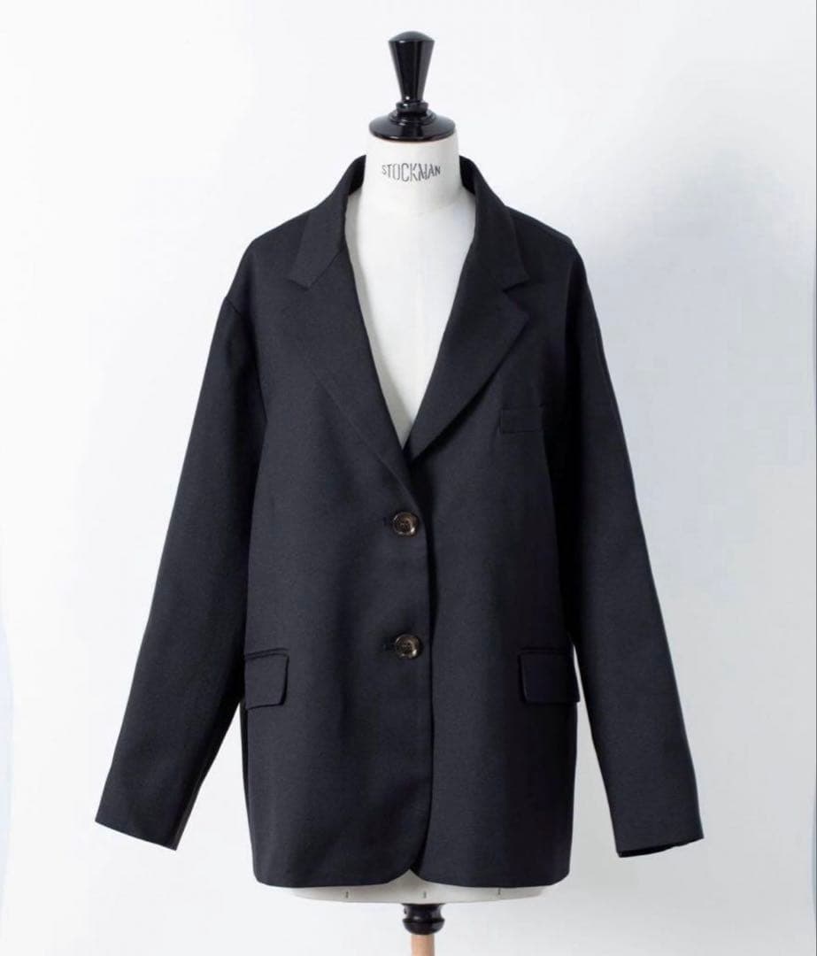 【未使用級】forme テーラードジャケット　ブラック