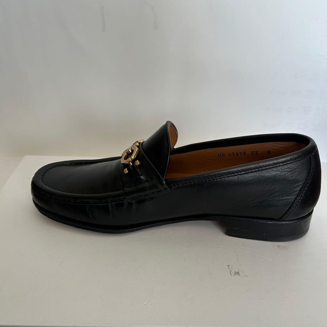 Salvatore Ferragamo 黒 ローファー 8EE
