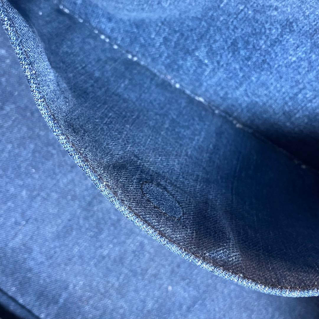 PRADA プラダ カナパミニ 2WAY トートバッグ デニム