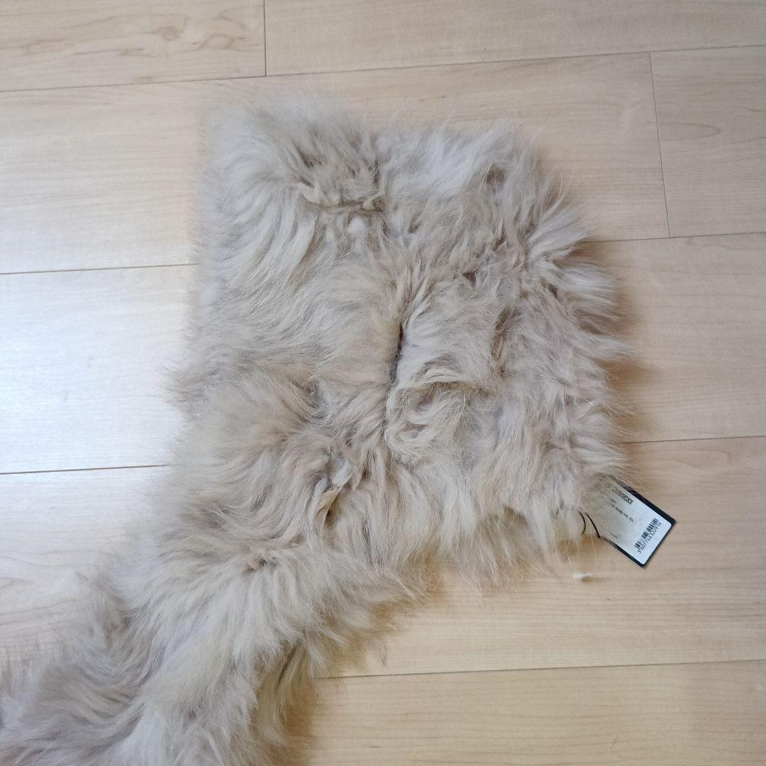 新品未使用LE CIEL BLEUフランス製フォックスファーストール