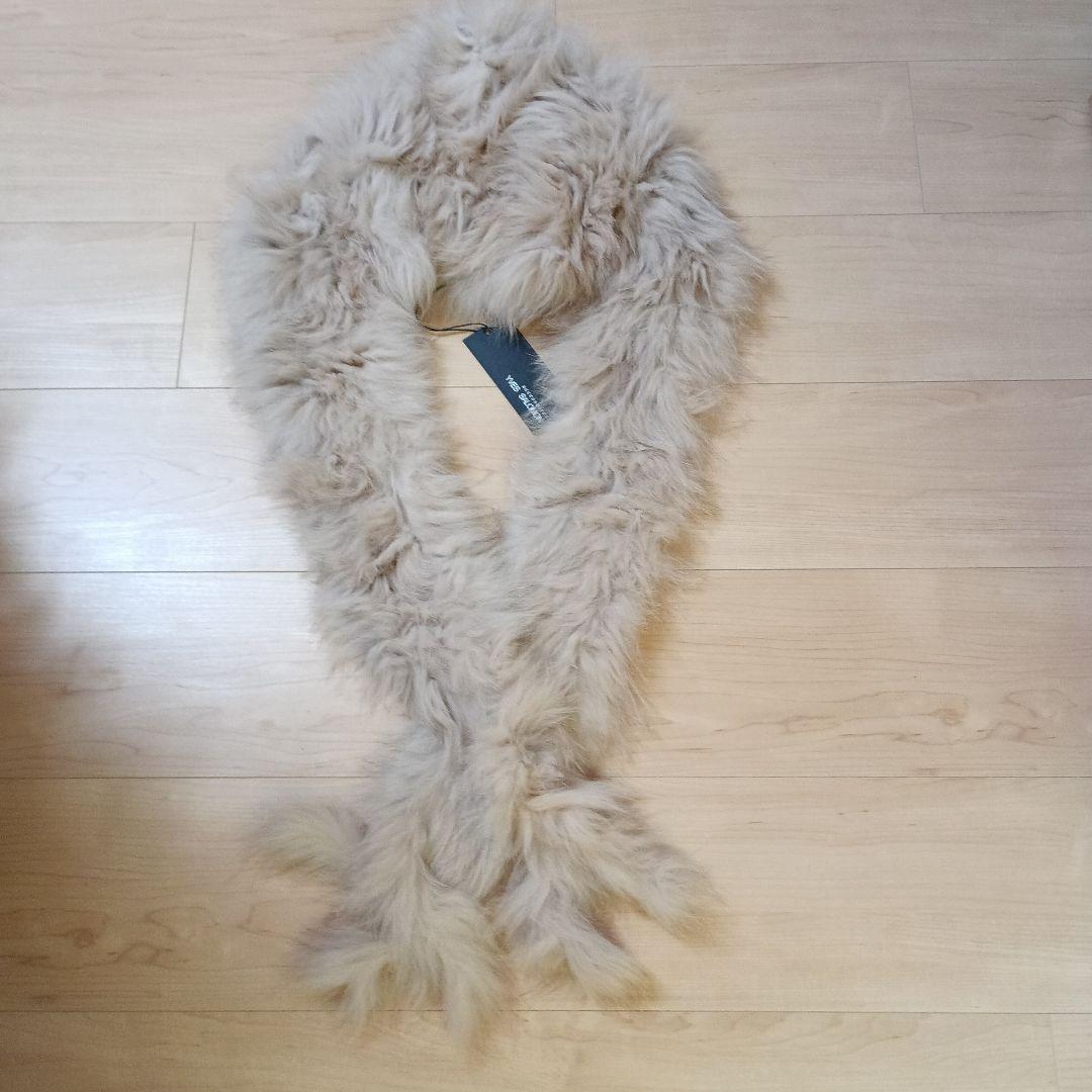 新品未使用LE CIEL BLEUフランス製フォックスファーストール