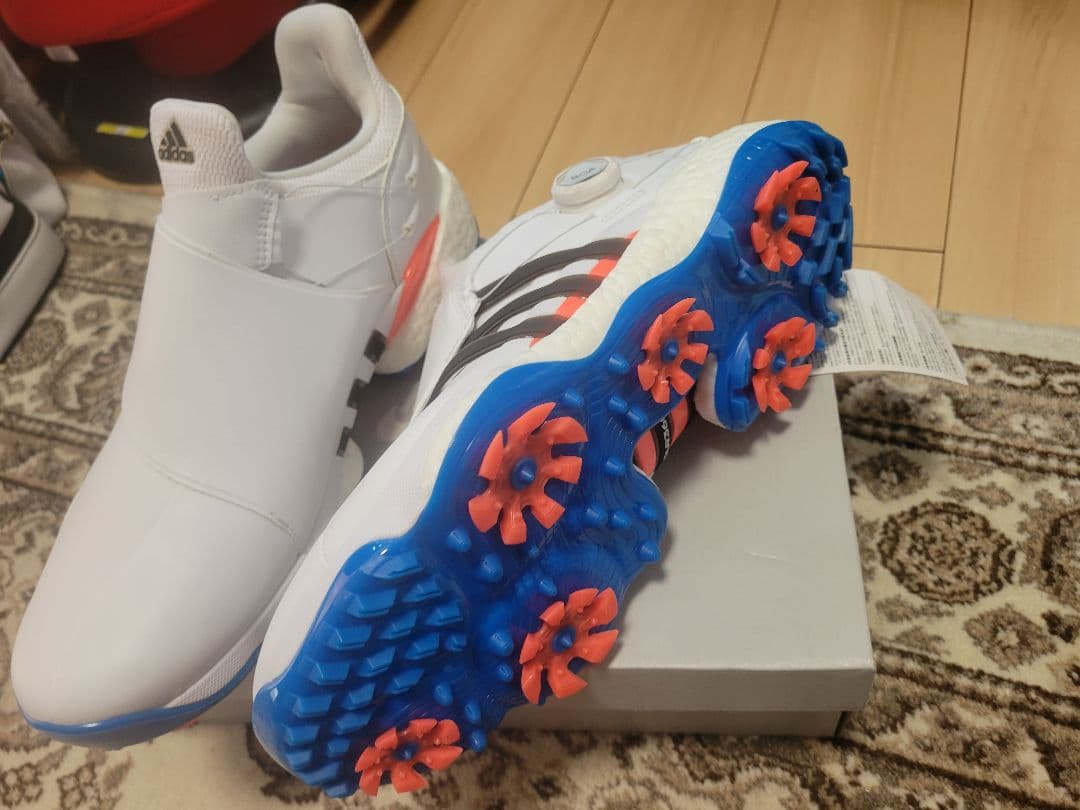 とーこーさん専用　adidas ホワイト ゴルフシューズ