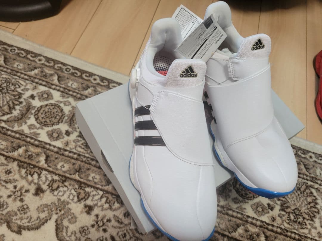 とーこーさん専用　adidas ホワイト ゴルフシューズ